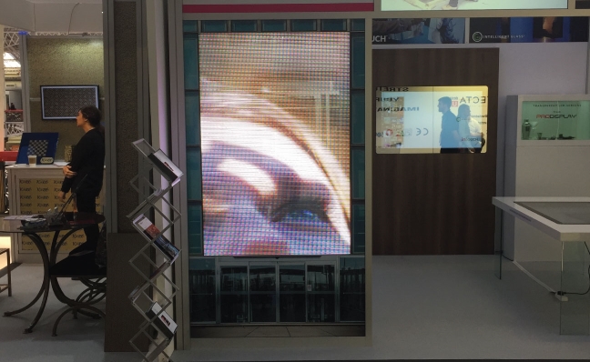Company transparent led screen