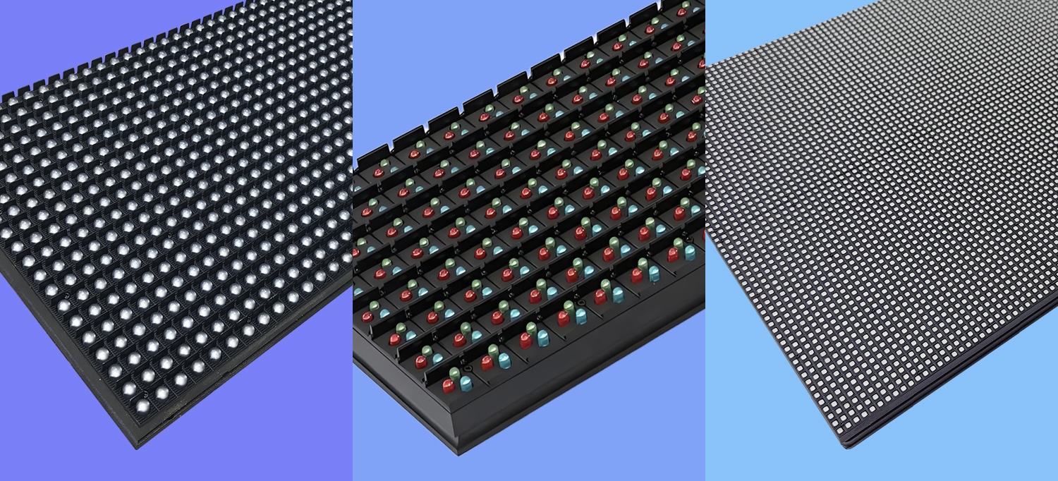 LED Display Lamp Bead Technology Comparison DIP/Kingaurora DIP570/SMD vs. COB/IMD Differences and Applications