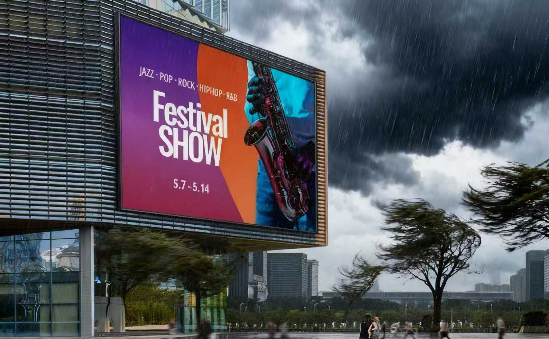 Post-Typhoon Safety Inspection Guide for Outdoor LED Displays